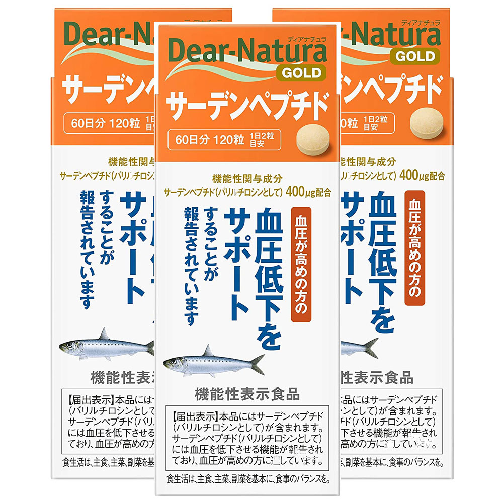 디아나츄라골드 <b>정어리펩타이드</b> 120정, 2개