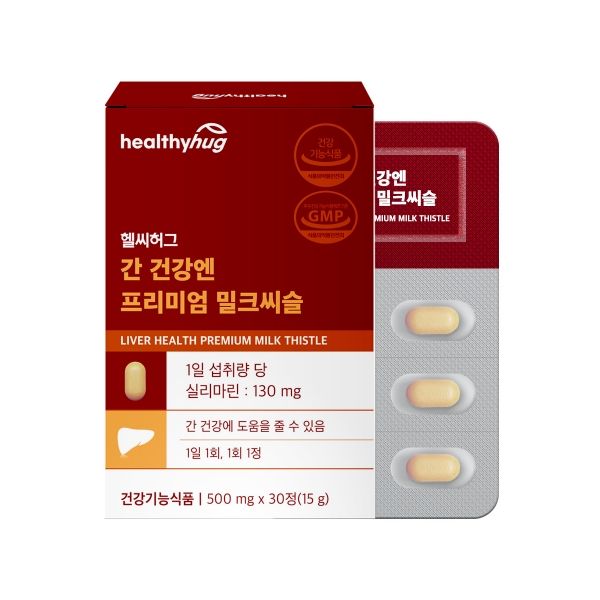 간 건강엔 프리미엄 밀크씨슬 제품 이미지