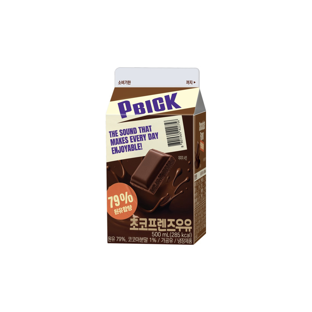 피빅 초코 프렌즈 우유