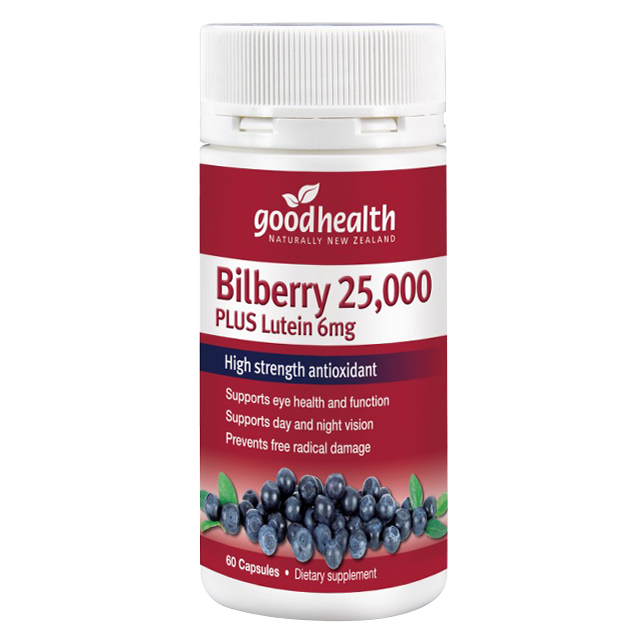 굿헬스 빌베리 25000 60캡슐, 1개