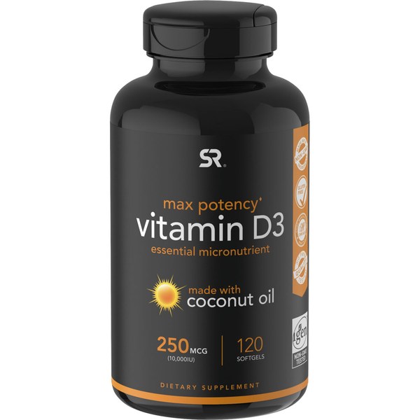 스포츠리서치 비타민D 120정, 1개