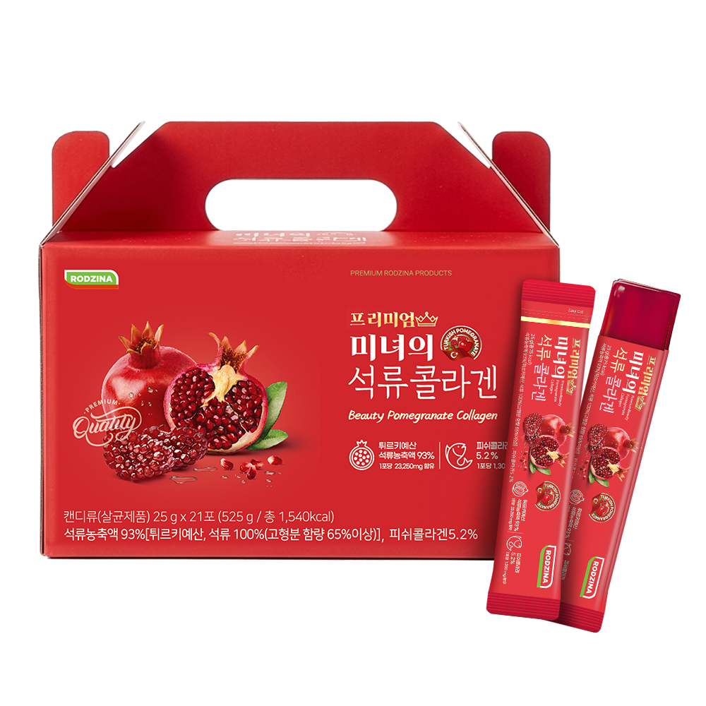 로지나 프리미엄 미녀의 석류콜라겐 25g x 21포, 1개