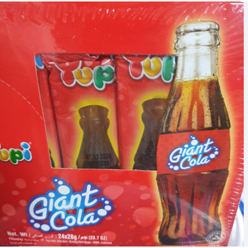 YUPI 3D 자이언트 콜라향 바틀젤리