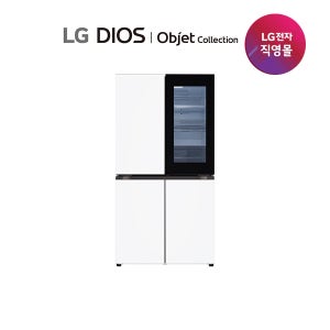 LG전자 LG디오스 오브제 노크온 5도어 원매직 냉장고 T875MHH412