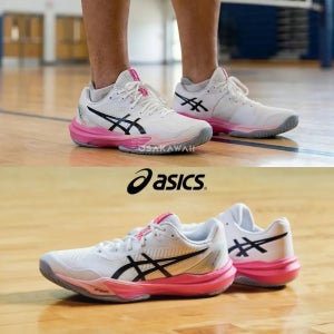 아식스 스카이 엘리트 FF 3 하루카제 팩 남녀공용 화이트 핑크 1053A081 100