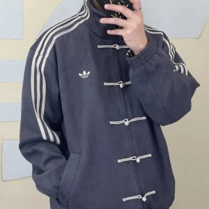 아디다스 오리지널 차이나 트랙탑 져지 빈티지 자켓 네이비 KR0295