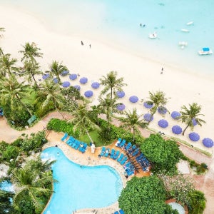 [하나투어] 괌 4 5일 두짓비치리조트 투몬시내중심 레노베이션 하나쇼핑셔틀