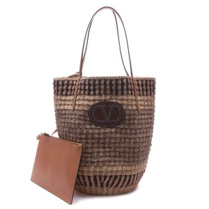 [롯데백화점] 발렌티노 25FW 여성 브이로고 시그니처 라피아 토트백 7W2B0R37 CFS AEF 25F LE1220763767