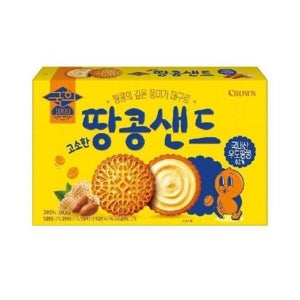 그로미스 크라운 국희 고소한 땅콩샌드 279g x 6개(반박스) (33843363)