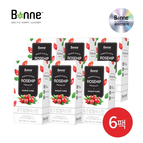 본네 live 본네 <b>로즈힙</b> 엘라스틴 6박스