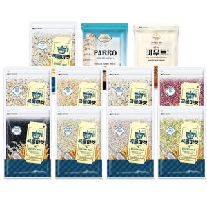 더프레시 귀리렌틸혼합17곡 500g 외 잡곡10종 골라담기