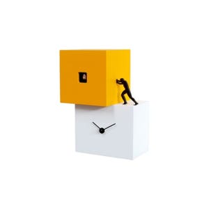 정품 프로제티,Strong cucu 1 스트롱 쿠쿠 탁상시계 - White and Yellow