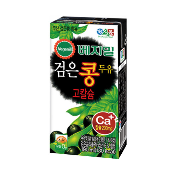 Vegemil Black Bean Soy Milk High Calcium 190ml x 32 packs