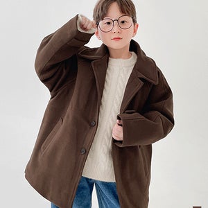 벌룬 핏 하프 코트, 남자아이 아동복 유아 의류 어린이 키즈 주니어 초등 남아옷 쇼핑몰 베리클로젯