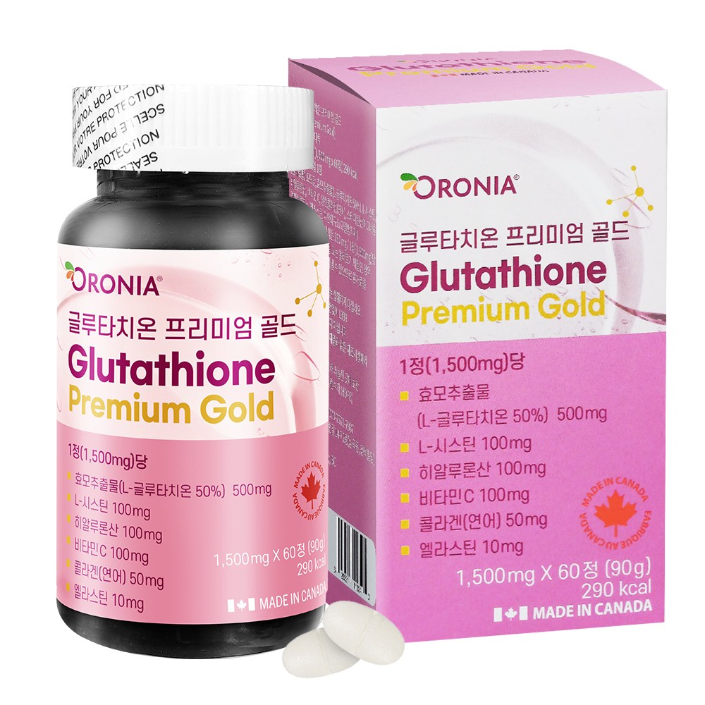 오로니아 <b>글루타치온</b> 골드  2개  60정