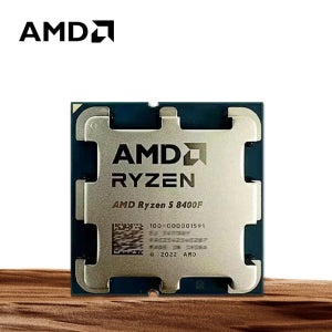 AMD 라이젠 5 8400F 6코어 12스레드 L3=16M 4.2GHz 게이밍 프로세서 65W 4NM R5 8400F DDR5 소켓 AM5 팬 없음