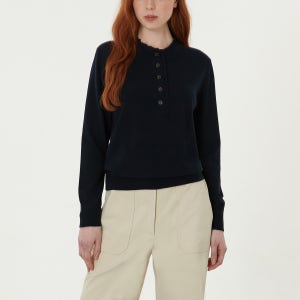 [키이스] 울 프릴 레이스 니트 KE25S4FRP5139