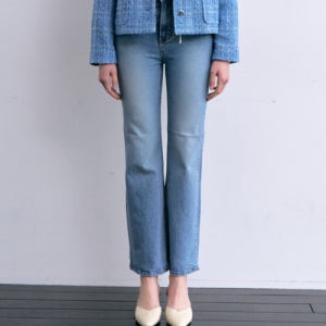 [이엘] 매건 세미 부츠컷 데님 팬츠 ELPT5334