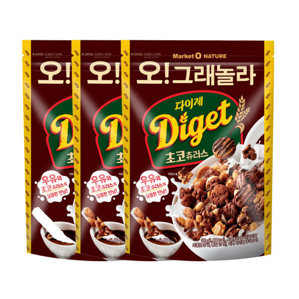 마켓오네이처 오그래놀라 다이제 초코츄러스