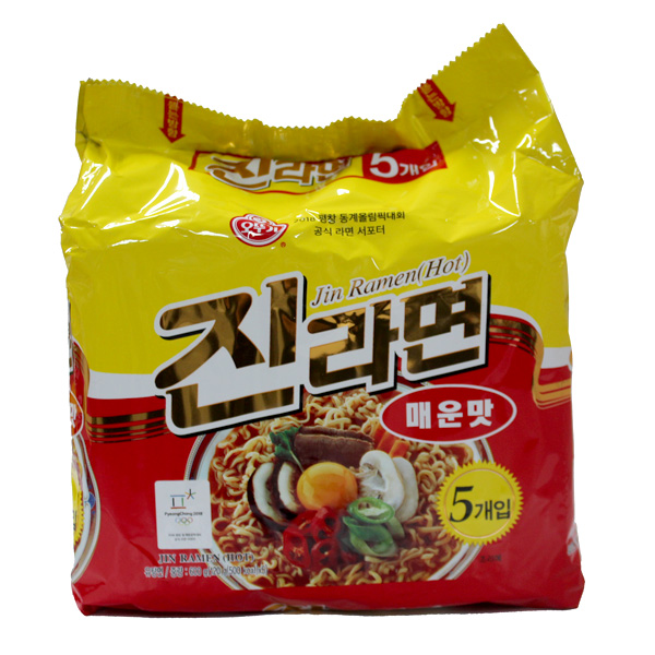 오뚜기 진라면 매운맛 5개입 멀티팩 8개입 BOX
