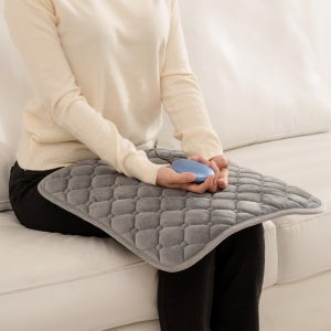 비타그램 전자파 없는 USB 온열 보온 전기 1인용방석 아이보리