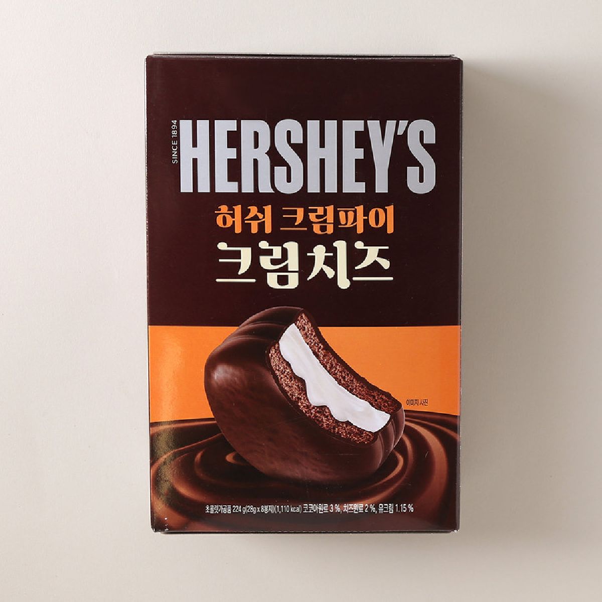 허쉬 크림파이 크림치즈