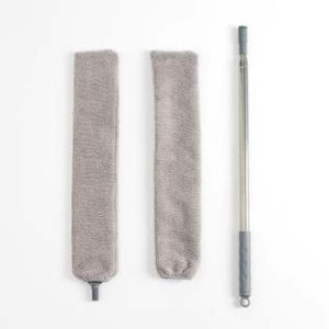 먼지떨이 2p세트 2.5M 청소 먼지털이 스텐봉 클리너 길이조절 바닥 천장 늘어나는