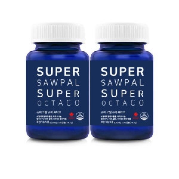 내추럴영 <b>슈퍼 쏘팔</b> <b>슈퍼</b> 옥타코 830mg 90캡슐(고급 칼슘영양제)1상자