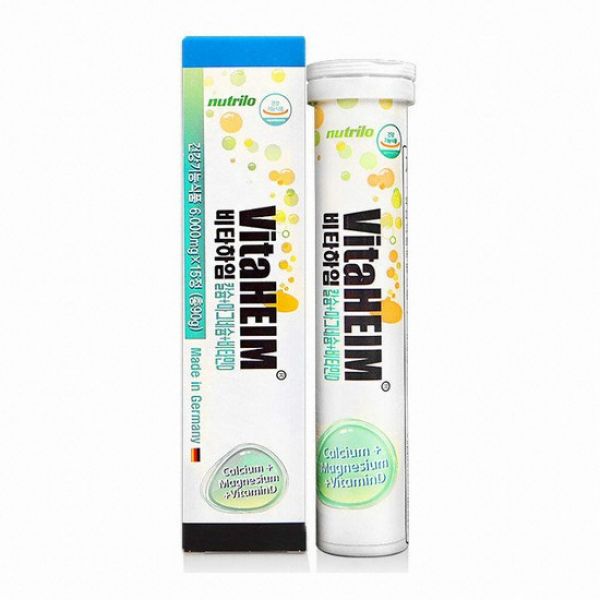 <b>누트릴로</b> 칼슘+<b>마그네슘</b>+비타민D 15정(고급 비타민D)1상자