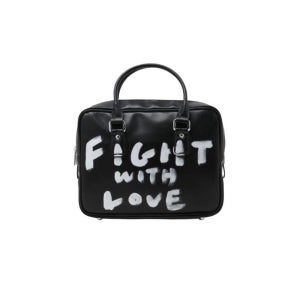 꼼데가르송 걸 페인트 블랙 숄더백 백 NZ K201 051 1