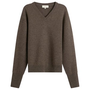 스튜디오니콜슨 로크 캐시미어 울 브이넥 니트 v 넥 점퍼 Loch Cashmere Wool V Neck Jumper LOCH SN 1522 MOU Mouse