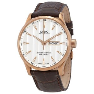 미도 멀티포트 자동 화이트 다이얼 남성 시계 M0384313603100 오토매틱 Multifort Automatic White Dial Men s Watch 150062110