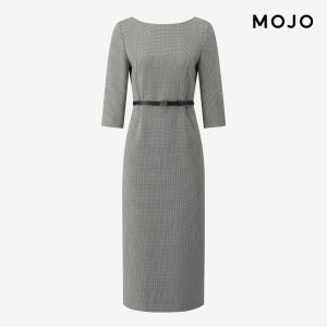 [롯데백화점] 모조 보트넥 벨티드 원피스 J253XSE003 LE1220736010