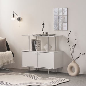 F41701 모듈 3단 수납 선반장 800