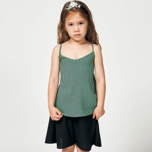 [알콩단잠] 주니어 여름옷 초등학생 여아 나시 민소매 반바지 키즈 투피스 상하의 세트