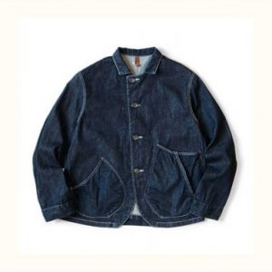 kapital 애플맨 인디고 커버올 데님 자켓 [스트릿 편집샵 람스]