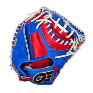 원에이티 SGN 포수 미트 BPC-24패턴 에스핏 34인치 블루/레드