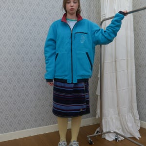 [노컨텐츠] 304. 플레인 리버시블 점퍼 _ 아쿠아+마젠타 nocontent842