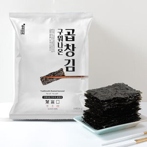 장당 무게 확인 필수 25년 제철 구워나온곱창김 200장[10장(25g)×20봉]