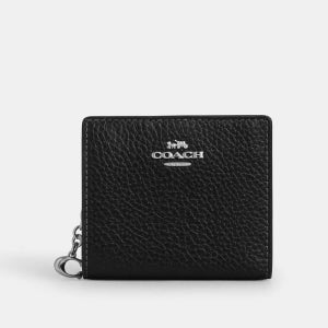 코치 여성 스냅 지갑 CBO77 블랙 SV t SVBK 150080588