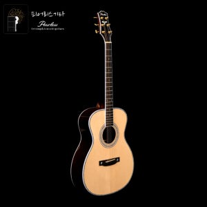 피어리스기타 POM-75 NATURE 로즈우드 올솔리드 어쿠스틱 기타