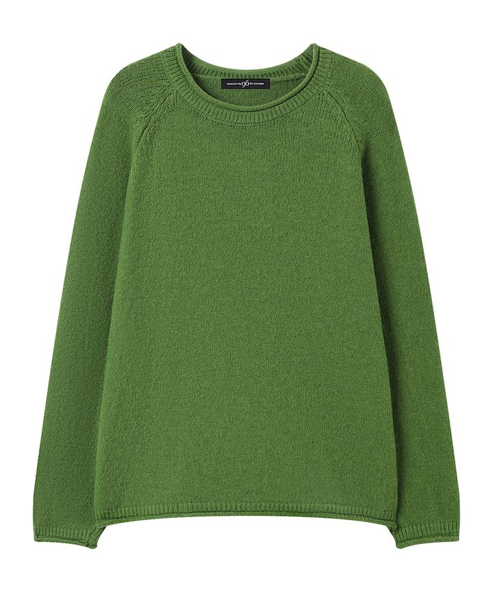 나인식스뉴욕 레글런 라운드 베이직 긴팔 니트 NP4KT044L0