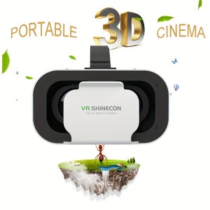 VR 안경 1개, 가상 현실, 3D 몰입형 경험, 동영상, 영화, 게임, 영화 및 TV 프로그램, 다양한 사이즈의 스마트폰 아이폰 및 안드로이드폰과 호환