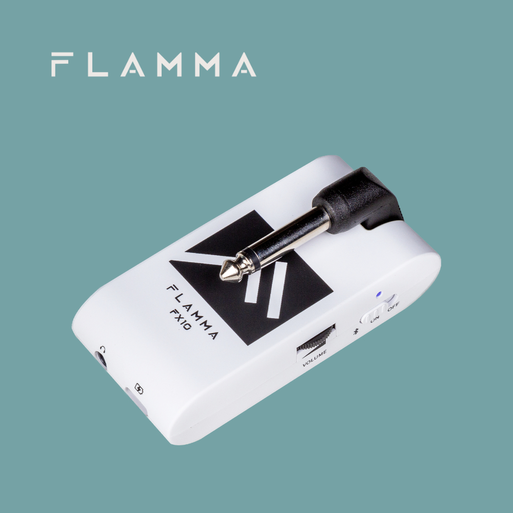 플라마 블루투스 일렉기타 헤드폰 앰프 멀티이펙터 Flamma FX10