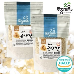 [토종마을]HACCP인증 귀리 곤약쌀 500g X 2팩