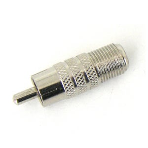 [G0696]Coms RF 안테나 변환젠더 RF F to RCA M 커넥터