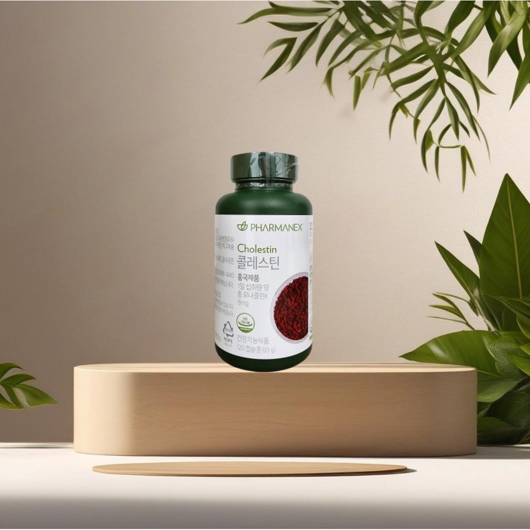 뉴스킨 <b>콜레스틴</b> 홍국제품 120캡슐  1개  60g