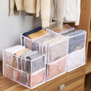 제이앤엘글로벌탑스 알찬캐주얼 칸막이 옷장 필수템 의류 정리함 바 (44173831)