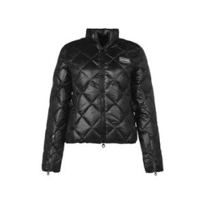 소라 SORA 로고 퀄팅 패딩 자켓 블랙 VDDJ95435K0001 BKS