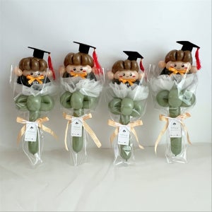 캐릭터풍선 꽃다발 어린이집 유치원 졸업식 선물, 아망슈슈